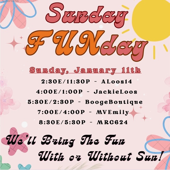 kate spade Handbags - 1/11 LIVE! Sunday Funday! 11:30 am PST/2:30 EST